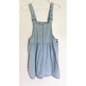 Denim Overalls Dress